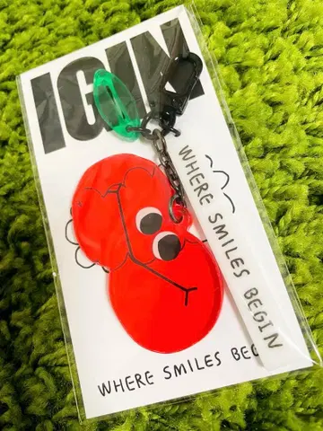 신상 IGIN 키링 사과 POPUP 크리스마스 BTS 진