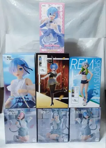 [ 즉시 구매 OK ] [ 리제로 ] 피규어 7세트