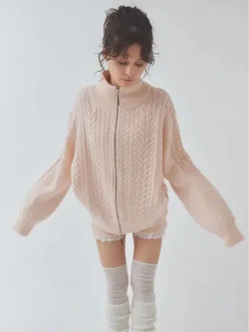 세트 PELLICULE candyfloss 니트 & 팬츠