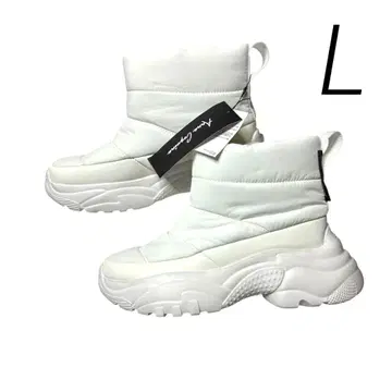 현관에서 시착만 한 미사용 앙코키누 충전솜 퀼트 라이트 무게 숏부츠 L