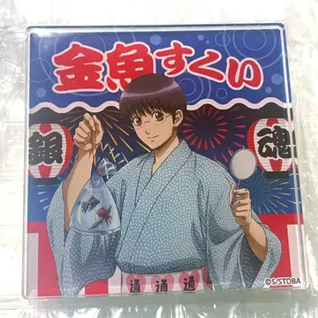 [레어] 은혼 마루이 여름 축제 아크릴 배지 신파치