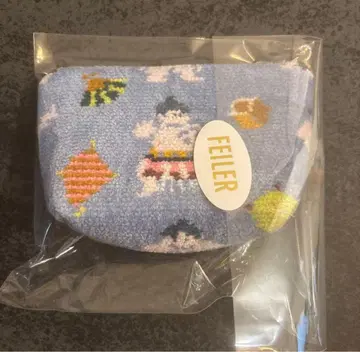 FEILER 핫케요이 보트형 파우치 블루