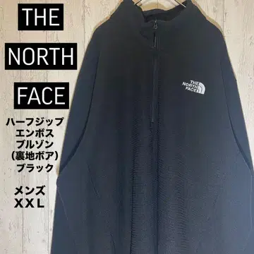THE NORTH FACE 하프 지퍼 플리스 자켓 XXL 블랙