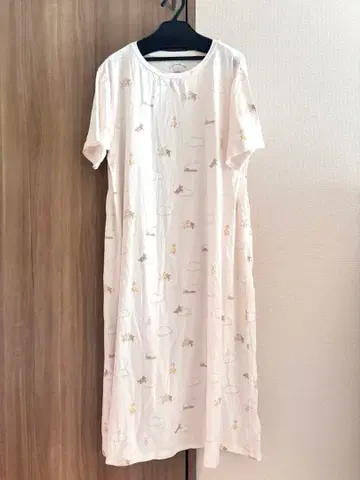 [ 미사용 ] 젤라또피케 드림 애니멀 동물 패턴 룸웨어 원피스