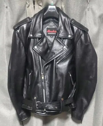 Rookie Leathers 라이더 자켓 M 블랙