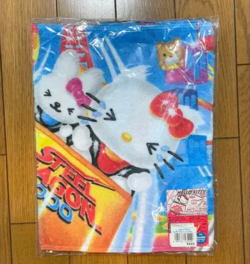 [ 헬로키티 나가시마 리조트 놀이공원 테마 타월 ]