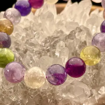 최상급 발색 믹스 운모 10mm 안쪽 둘레 16cm