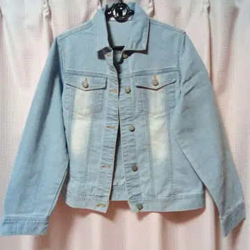 라이트 블루 데님 자켓