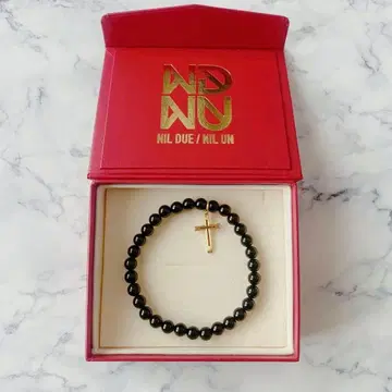 NIL DUE / NIL UN TOKYO 블랙 오닉스 팔찌