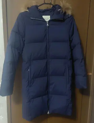 FREAK'S STORE 네이비 롱 다운 자켓