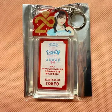 오구리 유이 지역 한정상 티켓 홀더풍 아크릴 키링