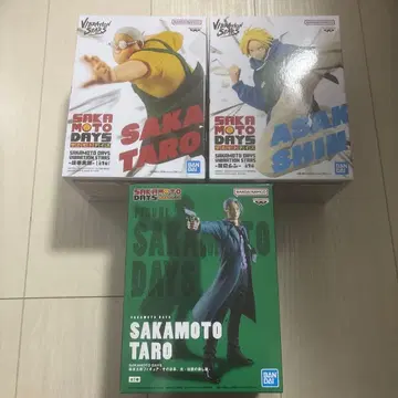 사카모토 데이즈 사카모토 타로 아사쿠라 신 피규어 세트 1