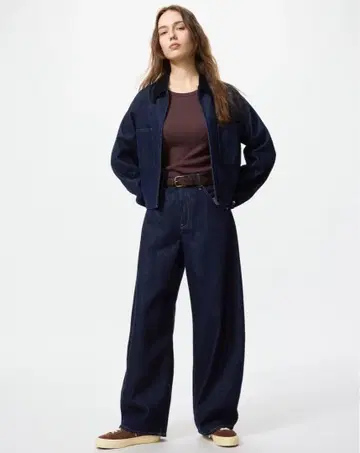 UNIQLO 배기 커브 진