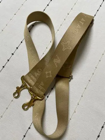 아타오 베이지 숄더 스트랩