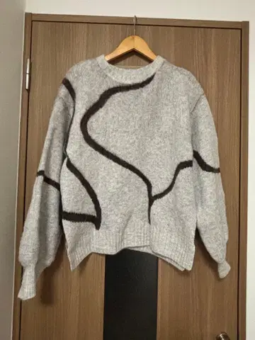 CIAOPANIC 뉴앙스 패턴 샤기 니트