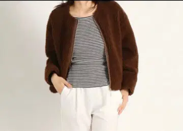 새상품 스트로베리 필드 보아 코트 푸들 STRAWBERRY