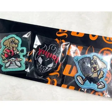 유리 무도관 굿즈 유리 dog 패치 자수 와펜 패치