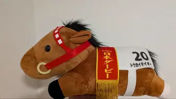 토카이 테이오 누워있는 봉제 인형