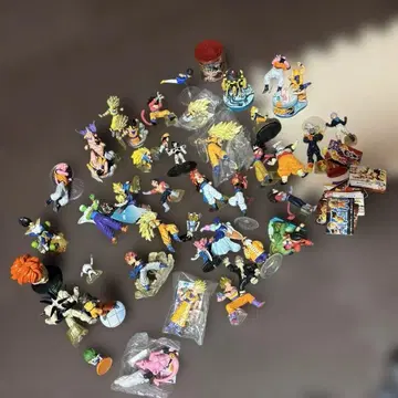 정크 드래곤볼 피규어 세트 약 40체 이상 드라캅 HG