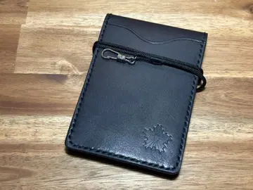 경찰 수첩 커버 케이스 천연 가죽 도치기 가죽 입체 B0166