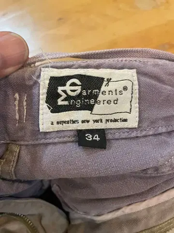 빅사이즈 엔지니어드 가먼츠 카고 팬츠 34