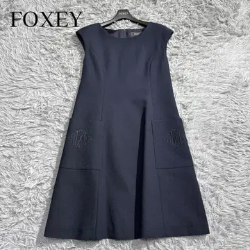 새상품급 폭시 정가 10만 인기 재스민 화이트 로고 자수 미드나잇