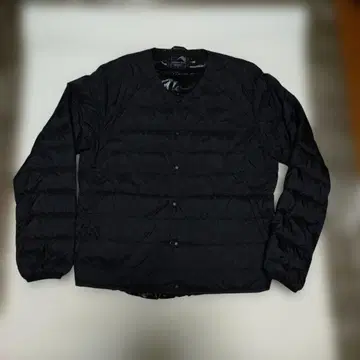 WASHABLE DOWN 블랙 이너 다운 자켓 LL