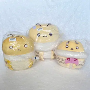 유하치노 하치상 BIG 봉제 인형 & 봉제 인형 백팩 3종 세트