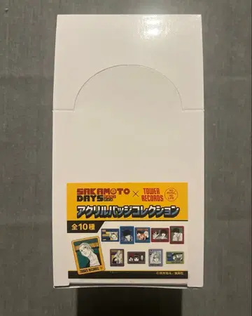 SAKAMOTO DAYS 아크릴 배지 컬렉션 BOX