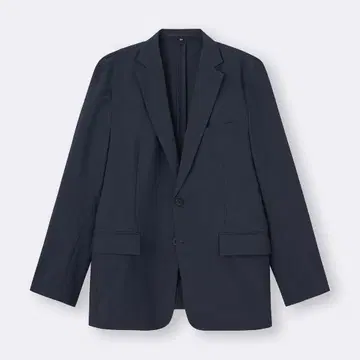 [ GU ] 워셔블 테일러드 자켓 & 팬츠 세트 네이비 XL