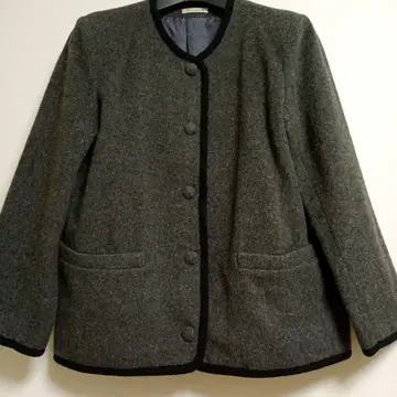 로리안 자켓 울 혼방 차콜 그레이 M 사이즈