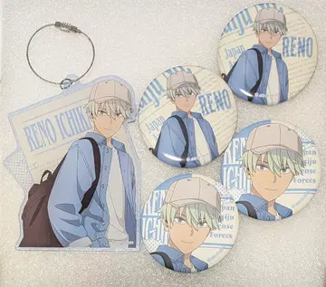 이치카와 레노 괴수8호 아크릴 키링 캔뱃지