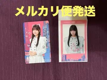 마츠모토 카즈코 신참자 클리어 카드 후드 콜라보 카드