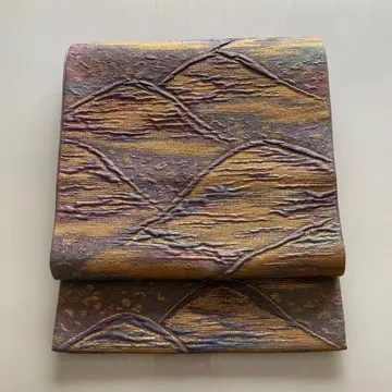 후쿠로 오비 골드 컬러 그라데이션