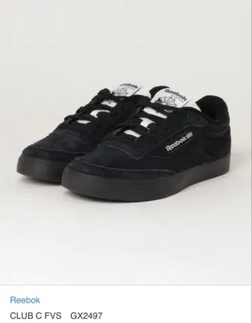 리복 클럽 C FVS 블랙 스니커즈