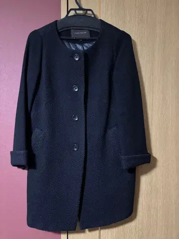 노카라 코트 블랙 Jewel Changes