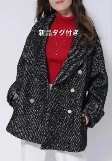 택 포함 새상품 Apuweiser 아푸와이저 리셰 전개 피 코트