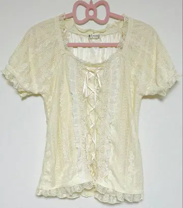 axes femme 레이스업 레이스 상의