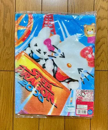 [ 헬로키티 나가시마 리조트 한정판 스틸 드래곤 2000 타월 ]