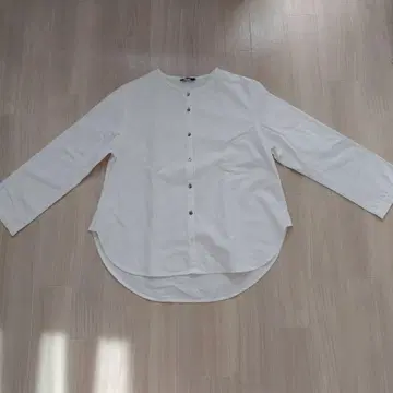 VENTO 작가 화이트 셔츠 긴팔