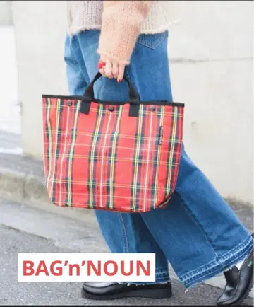 BAG'n'NOUN / HOMES BAY CITY 체크 토트백