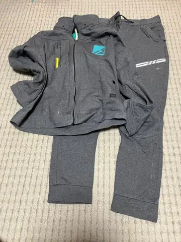 그레이 맨투맨 자켓 팬츠 세트