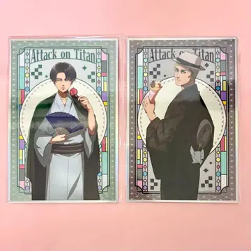 진격의 거인 엔니치 홀로 색지 2세트