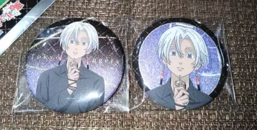 도쿄 리벤저스 ~모노톤 코디 x 시계~ *쿠로카와 이자나 글리터 캔뱃지