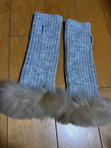 탑카피 암워머 핑거리스 알파카 퍼