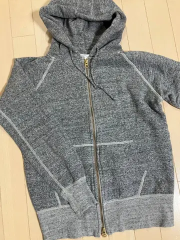 Oncreat 풀 집업 그레이 후드티