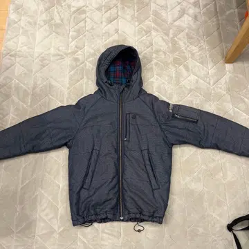 ELEMENT 후드 부착 다운 자켓 짧은 기장