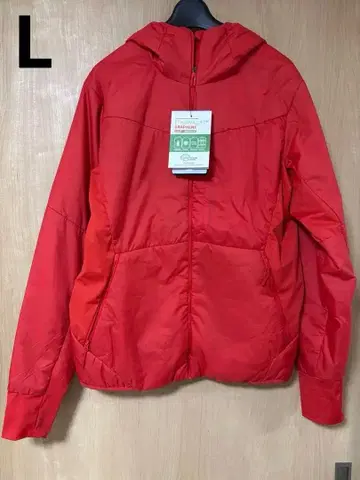 [ 새상품 ] 워크맨 BAZZ HEAT AIR 후디 카디널 레드 L