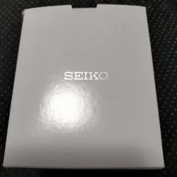SEIKO 아날로그 손목시계 실버/블루
