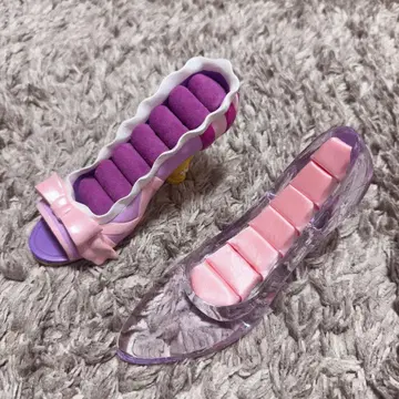 라푼젤 신발 반지 케이스 반지 보관 반지 스탠드 세트